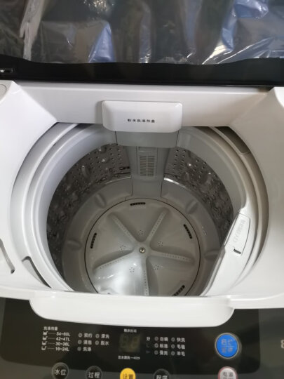 三洋（SANYO） 8公斤全自动波轮洗衣机 大容量洗涤 全模糊智能控制 24h预约（亮灰色） WT8455M0S 晒单图