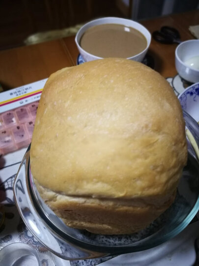 松下(Panasonic) 面包机 烤面包机 家用 全自动 早餐机 智能撒果料 多功能和面 DIY花式 500g SD-PM1000 晒单图