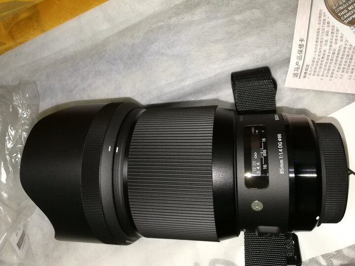 适马(SIGMA)ART 85mm F1.4 DG HSM 全画幅 大光圈定焦镜头 人像肖像特写(佳能单反卡口) 晒单图