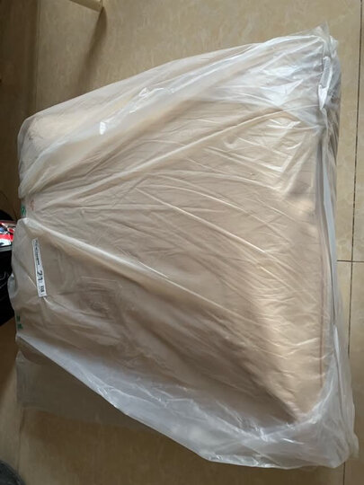 水星家纺 90%鹅绒羽绒被加厚保暖被子 赛尔莎抗菌鹅绒冬被芯 加大单人被子150*210cm 粉紫色 晒单图