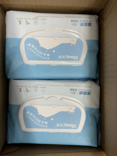舒洁（Kleenex）湿厕纸 旅行装（便携装）10片*10包 擦除99.9%细菌 清洁湿巾 晒单图