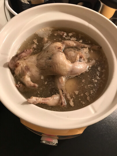 小熊(bear)电炖锅 电炖盅 煲汤锅 煮粥锅 燕窝炖盅 微电脑控制 bb煲迷你白瓷养生锅 2L DDG-D20M1 晒单图