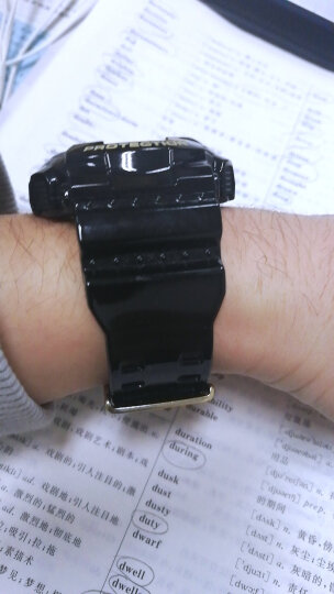 卡西欧（CASIO）手表男士G-SHOCK经典黑金系列防震运动电子表礼物GA-110GB-1A 晒单图