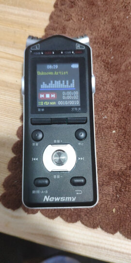 纽曼（Newsmy）录音笔 PD61 16G 远距智能高清降噪 1.4英寸彩屏 学习培训商务会议记录留证 黑色 晒单图