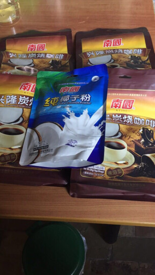 【300-200】南国 炭烧咖啡320g（20小袋） 醇香速溶咖啡粉 海南特产咖啡 晒单图