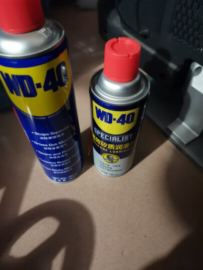 WD-40矽质润滑剂wd40汽车窗润滑剂橡胶套胶条养保护发动机皮带消音剂 晒单图