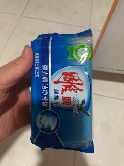 雕牌 超能皂226g 深层去渍 软水硬水都适用 洗衣皂/肥皂 晒单图