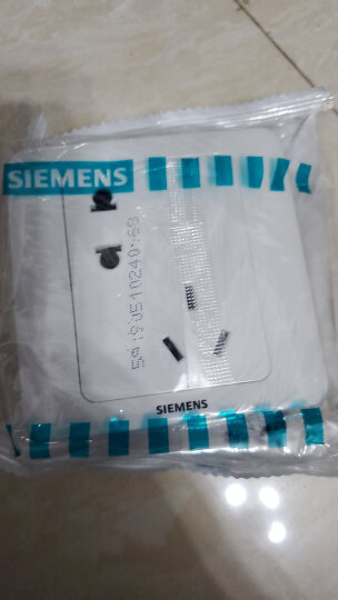 西门子（SIEMENS）开关插座  远景系列雅白10A五孔二三插墙壁大间距5孔斜五孔插座 一开斜五孔 晒单图