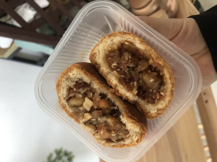 新益号云腿月饼五仁老式月饼滇式传统酥皮火腿肉馅蛋黄中秋月饼礼盒装 4种口味月饼礼盒640克 晒单图