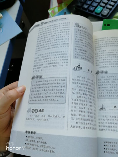 小学生优秀作文辅导大全 小学生优秀满分作文素材书三四五六年级适用作文辅导 波波乌作文 晒单图