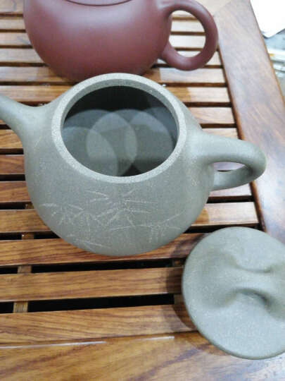 此时此刻 紫砂壶纯全手工家用宜兴泡茶壶名家收藏茶壶石瓢壶送紫砂杯茶具送礼装 段泥光素款（单壶） 晒单图
