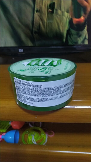韩国进口 自然共和国 原自然乐园芦荟舒缓保湿凝胶250ml(管状)进口补水保湿舒缓面膜晒后修复 晒单图