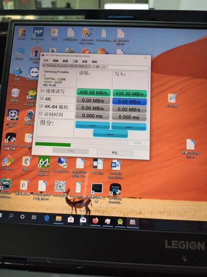 三星(SAMSUNG) 500GB Type-c USB3.1 移动硬盘 固态(PSSD)T5 珊瑚蓝 最大传输速度540MB/s 安全便携 晒单图