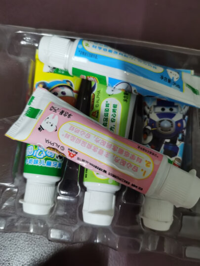 好来（DARLIE）(原黑人)宝贝兔儿童牙膏牙刷旅行套装草莓味40g+牙刷1支 防蛀防龋 晒单图