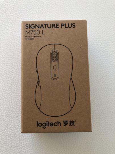罗技（Logitech）M275鼠标 无线鼠标 办公鼠标 右手鼠标 黑色 带无线2.4G接收器 晒单图