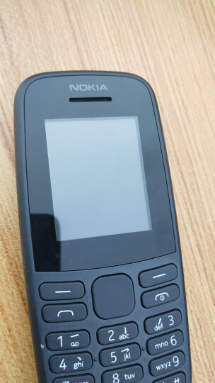 诺基亚（NOKIA）新105 黑色 直板按键 移动联通2G手机 老人手机 学生备用功能机 晒单图
