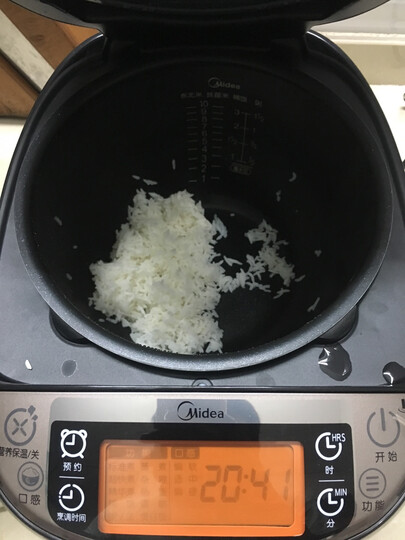 美的(Midea)电饭煲电饭锅5L大容量钛金釜内胆IH电磁加热米饭口感可选多功能电饭煲MB-WFZ5099IH 晒单图