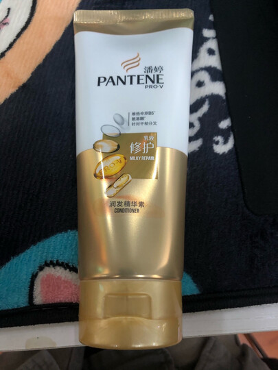 潘婷护发素乌黑莹亮200ml 亮泽 滋养 能量水 新老包装随机发货 晒单图