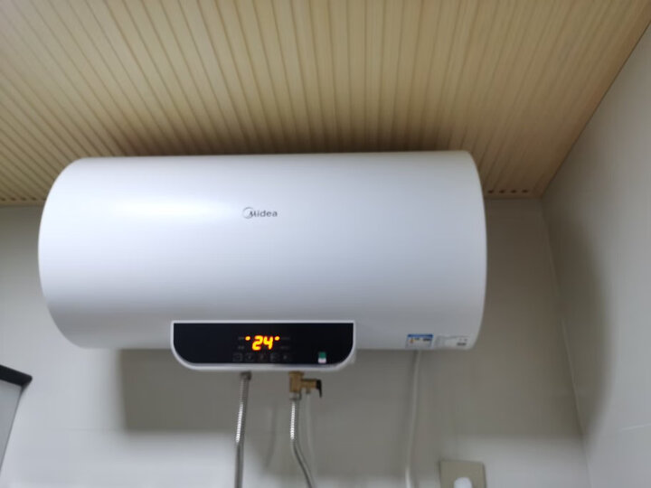 美的(Midea)50升健康抑菌 2100W速热 电热水器F50-21W6(B)(遥控)(雅致) 晒单图