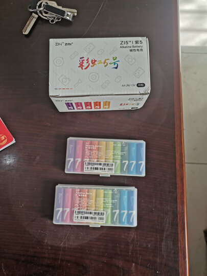 ZMI 紫米 紫7镍氢7号700毫安 环保电池 充电电池 4节 晒单图