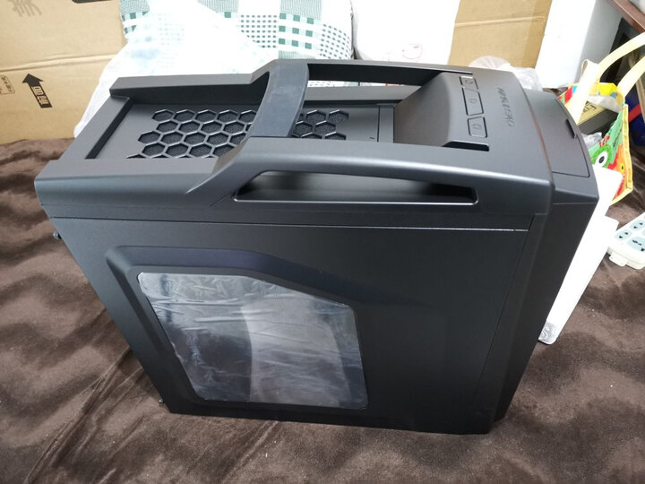 酷冷至尊(CoolerMaster)侦察兵II 台式电脑主机中塔机箱(支持ATX主板/USB3.0/电源下置/大侧透面板) 黑色 晒单图