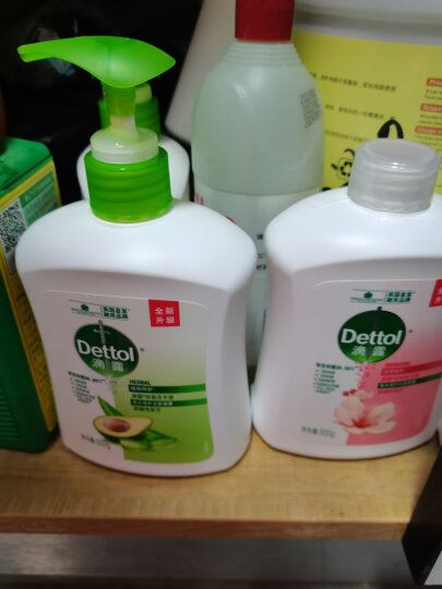 滴露（Dettol）健康抑菌洗手液植物呵护500g 消毒抑菌99.99% 儿童适用不含酒精 晒单图