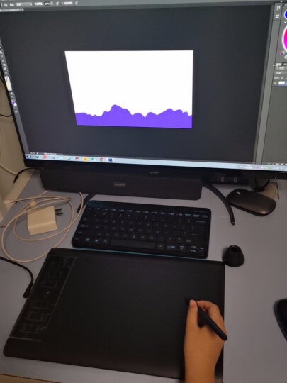 高漫 1060PRO数位板手绘板绘画板手写板电脑写字板绘图板 官方标配 晒单图