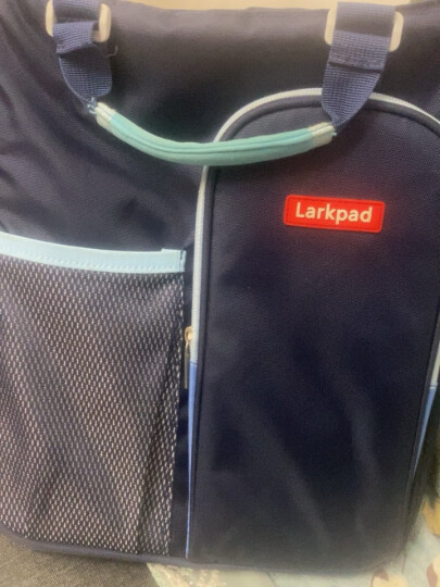 Larkpad（乐客派）补习袋小学生书包手提袋拎书袋男女儿童美术袋补习包补课包 109经典粉 晒单图