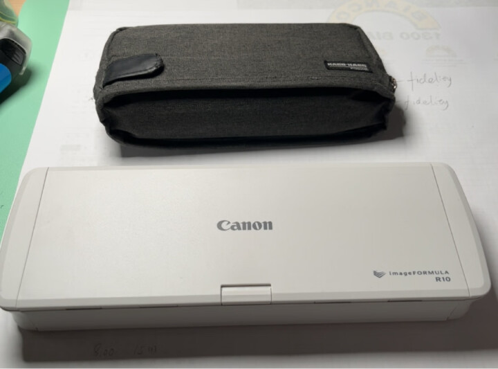 佳能（Canon）DR-F120扫描仪 馈纸+平板式双平台高速扫描仪A4幅面彩色文档发票扫描仪 晒单图