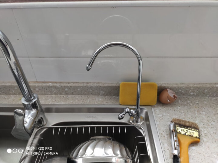海尔（Haier）净水器 净水机 家用过滤器 HU603-5A厨房直饮机 自来水过滤器 净化升级版 晒单图