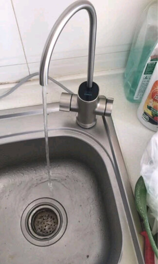 米家 净水器(400G)厨上增强版 家用净水器 RO反渗透大流量直饮低废水 智能提醒自助更换滤芯 小米净水器 晒单图