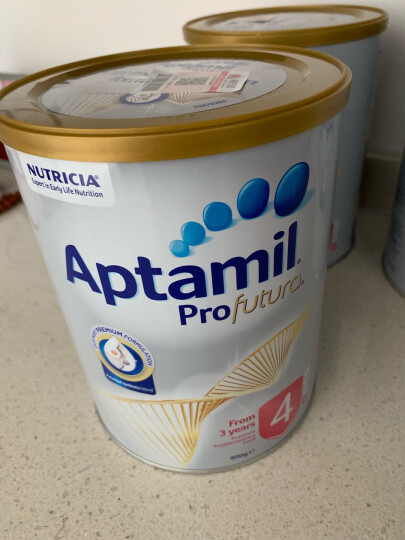 新西兰原装进口  澳洲爱他美(Aptamil) 白金版 儿童配方奶粉 4段(36个月以上) 900g 晒单图