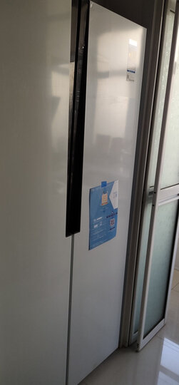 海尔(Haier)452升风冷无霜对开门冰箱 90度开门 66.5cm纤薄机身 低温净味 双温双控BCD-452WDPF 晒单图