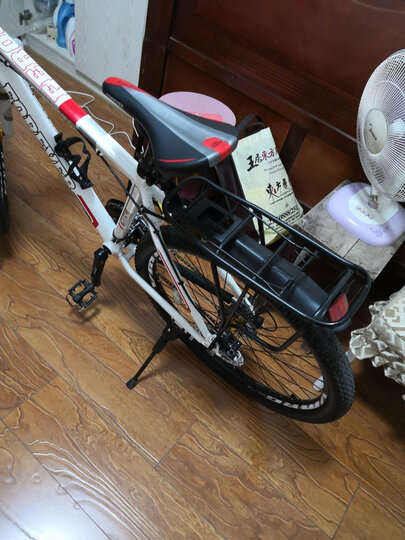 永久(FOREVER) 27速山地车铝合金26寸/禧玛诺变速/锁死前叉 男女士自行车 8.5远腾 白红色 26寸 晒单图