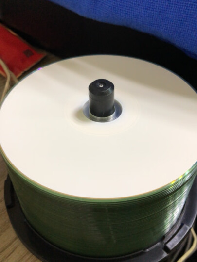 麦克赛尔(maxell) 光盘 光盘空白 刻录光盘 cd光盘 光碟 cd碟片48速700M 银盘桶装50片 晒单图