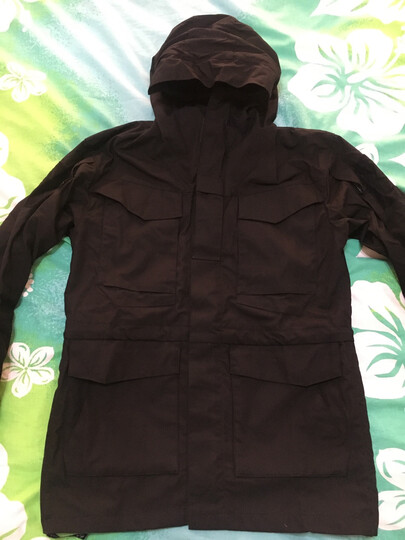 春秋谍影户外m65防水战术风衣男士两件套作训服军迷服饰加厚战术外套战地冲锋衣体能 黑蟒 XXL(适合200-220) 晒单图