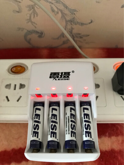 雷摄（LEISE）高容量镍氢充电电池 5号/五号/AA/2700毫安(4节)电池盒装 适用:麦克风/玩具/鼠标(不含充电器) 晒单图