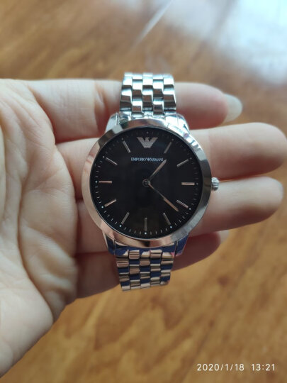 阿玛尼(Emporio Armani)手表 钢质表带 女士休闲欧美表简约石英腕表AR1749 送女友礼物 生日礼物 晒单图