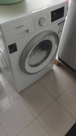 西门子(SIEMENS) 8公斤 变频滚筒洗衣机 智感洗涤降噪节能 筒清洁(白色) XQG80-WM12N1600W 晒单图