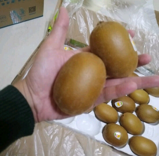 Zespri佳沛 新西兰阳光金奇异果 特大25-27个原箱装 单果重约124-145g 水果礼盒 生鲜水果 晒单图