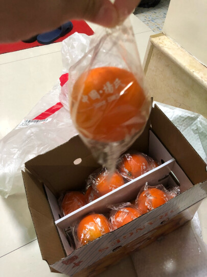 杨氏YANG'S 赣南脐橙 5kg礼盒装钻石果 单果200g以上 新鲜水果 晒单图