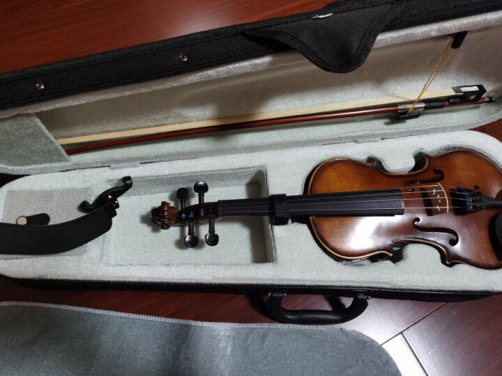 红棉KAPOK手工实木虎纹小提琴成年人儿童考级演奏小提琴初学小提琴 晒单图