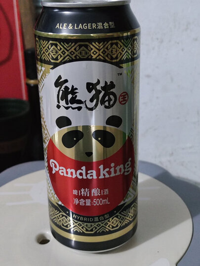 熊猫王（Panda King）精酿啤酒 9.5度 听罐装 500ml*12听整箱装 晒单图
