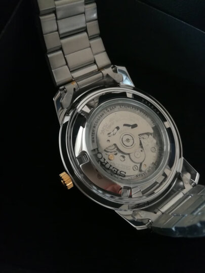 精工（SEIKO）手表 日本原装日韩表50米防水机械男腕表SNKM92J1 生日礼物 晒单图