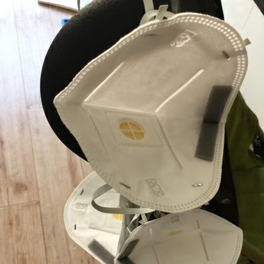 3M 口罩防雾霾防花粉防柳絮 KN90 防pm2.5 防粉尘 有呼气阀 9001V 男女通用 3只/包 晒单图