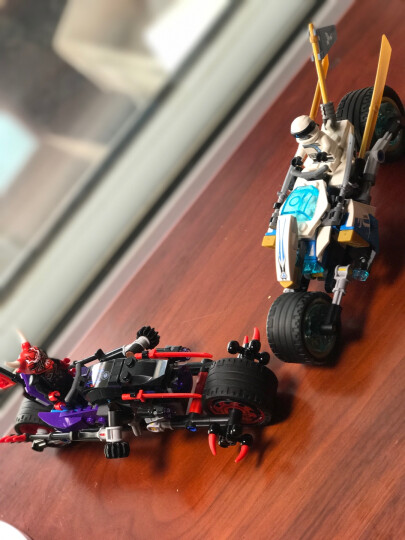 乐高(LEGO)积木 幻影忍者Ninjago巨轮摩托车追击战7-14岁 70639 儿童玩具 男孩女孩情人节礼物 晒单图