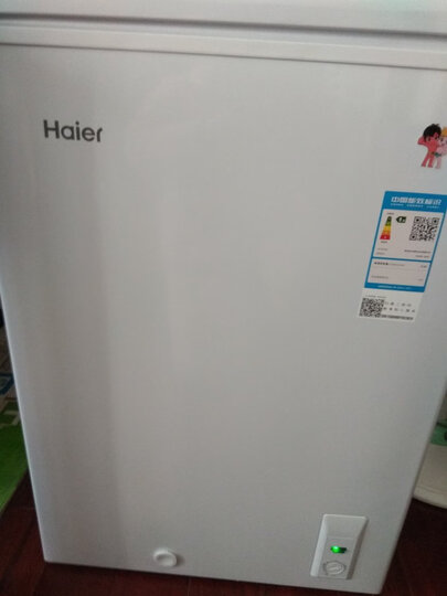 海尔(Haier) 102升家用冷藏冷冻转换冰柜 节能单温母乳冷柜小冰箱 BC/BD-102HT 晒单图