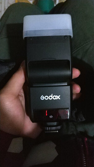 神牛(Godox) TT350s闪光灯佳能尼康索尼微单相机TTL高速同步小型机顶灯外拍热靴摄影灯 沣标4节5号电池 奥林巴斯版 晒单图