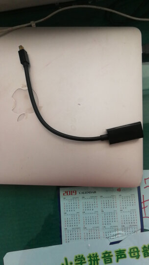 毕亚兹 Mini DP转HDMI/VGA转换器二合一4K高清 支持Surface苹果雷电电脑笔记本接投影仪显示器扩展坞 zh43铝 晒单图