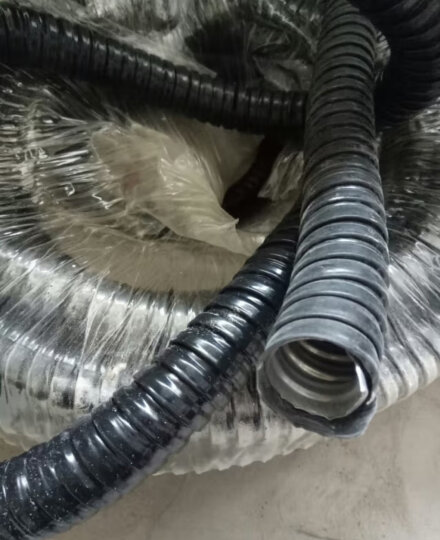 颂余国标包塑金属软管 蛇皮管穿线管电线套管电缆电线保护管 内径50mm（约8米一卷） 晒单图